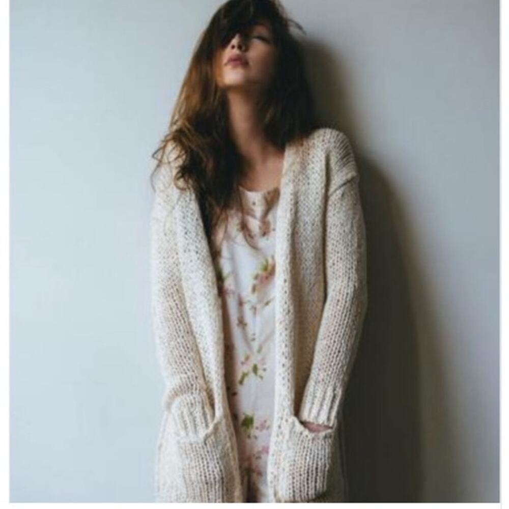 Free People 'Simply Sienna' Cardigan in CREAM (S)